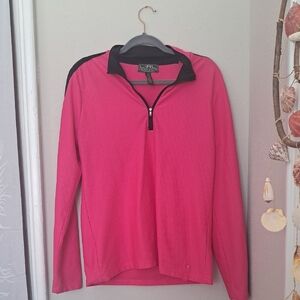 Ralph Lauren Fuchsia Long Sleeve Active Top